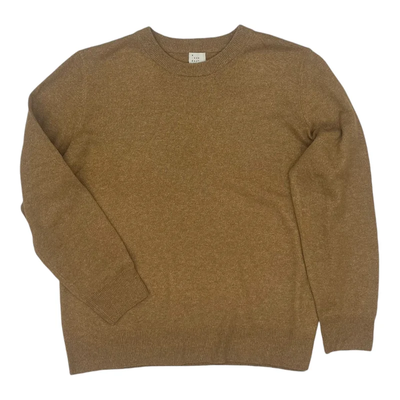 Sweater By A New Day In Tan, Size:L